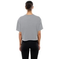 T-shirt court boxy Betty Boop gris New Era x Bella Doña pour femme des Los Angeles Dodgers