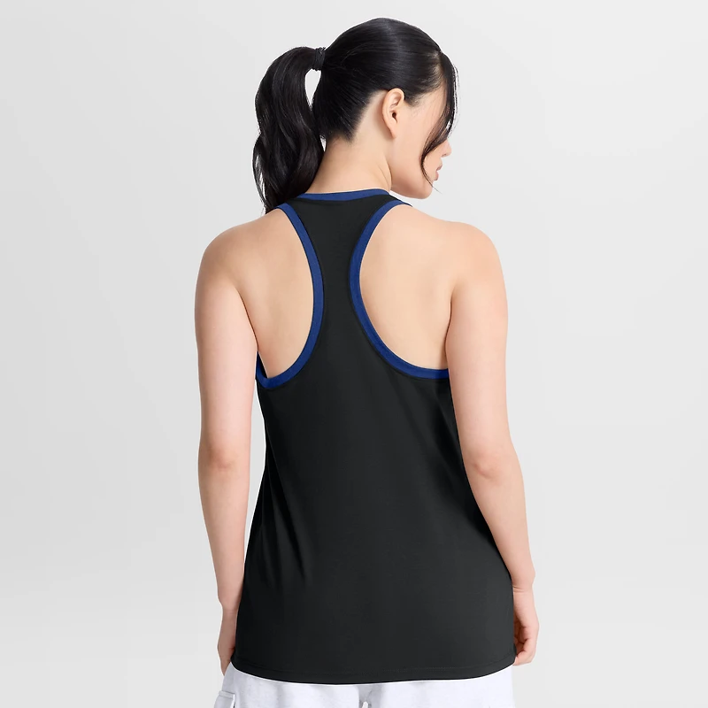 Women's Nike Los Angeles Dodgers Tri-Blend Dri-FIT Racerback Tank Top