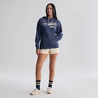 Women's Nike Blue Los Angeles Dodgers Authentic Collection City Connect Therma Hoodie