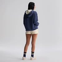 Sweat à capuche Nike City Connect Therma Authentic Collection bleu Los Angeles Dodgers pour femme