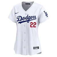 Women's Nike Clayton Kershaw White Los Angeles Dodgers Home Limited Player Jersey