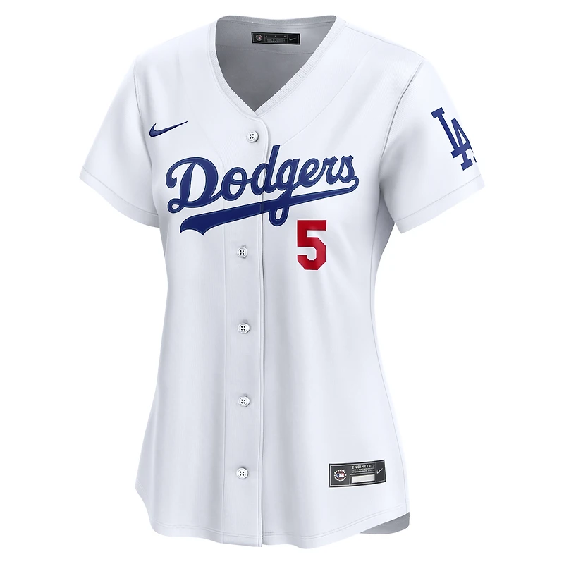 Women's Nike Freddie Freeman White Los Angeles Dodgers Home Limited Player Jersey