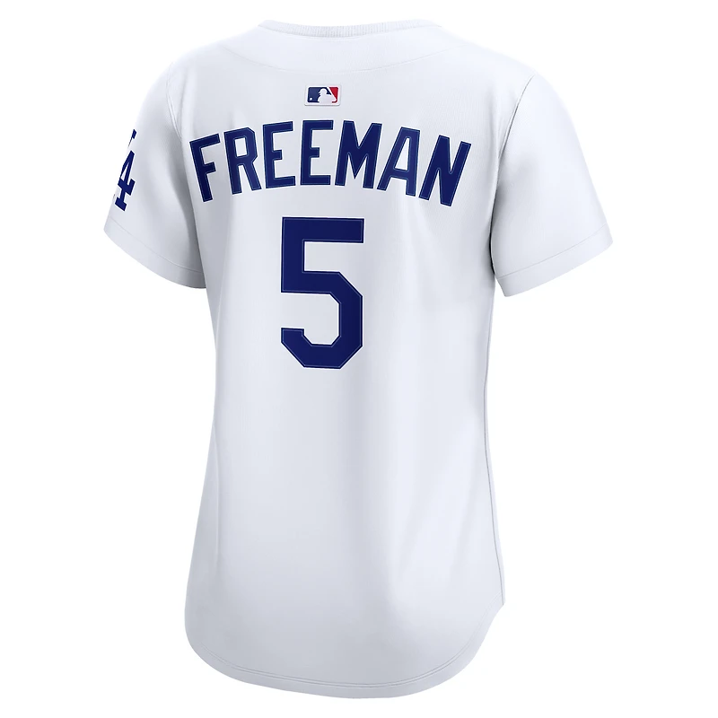 Women's Nike Freddie Freeman White Los Angeles Dodgers Home Limited Player Jersey