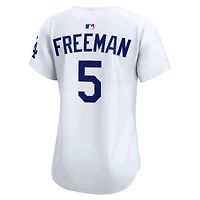 Women's Nike Freddie Freeman White Los Angeles Dodgers Home Limited Player Jersey