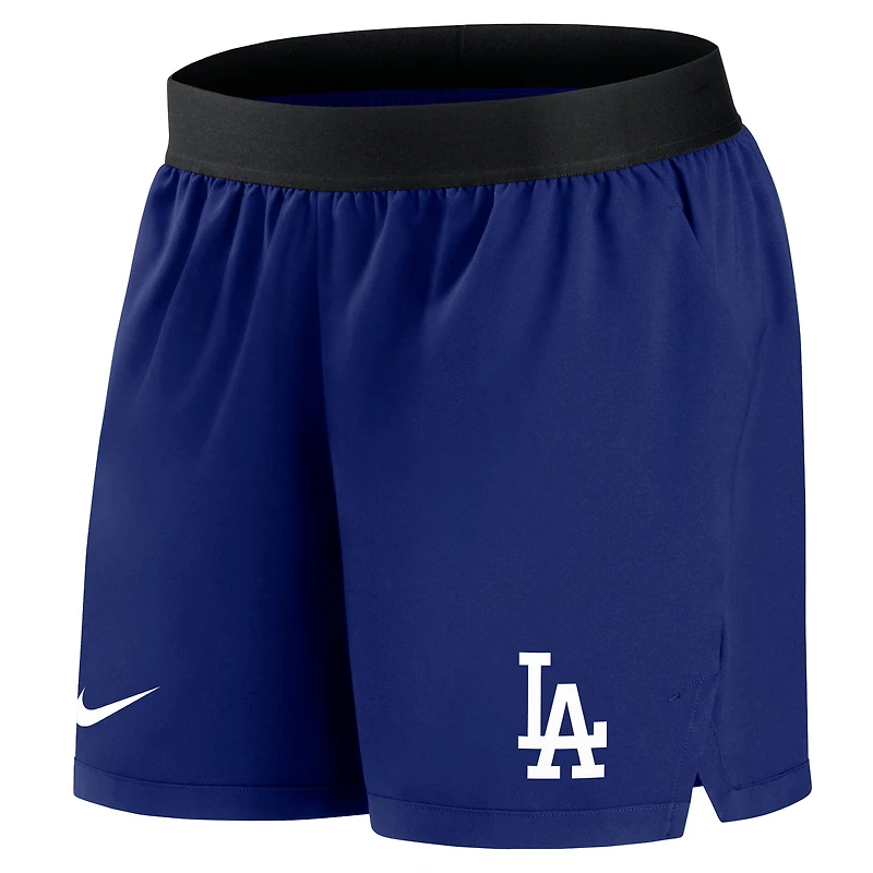 Women's Nike Royal Los Angeles Dodgers Authentic Collection Team Performance Shorts