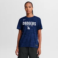 Women's Nike Royal Los Angeles Dodgers Authentic Collection Velocity Dri-FIT T-Shirt