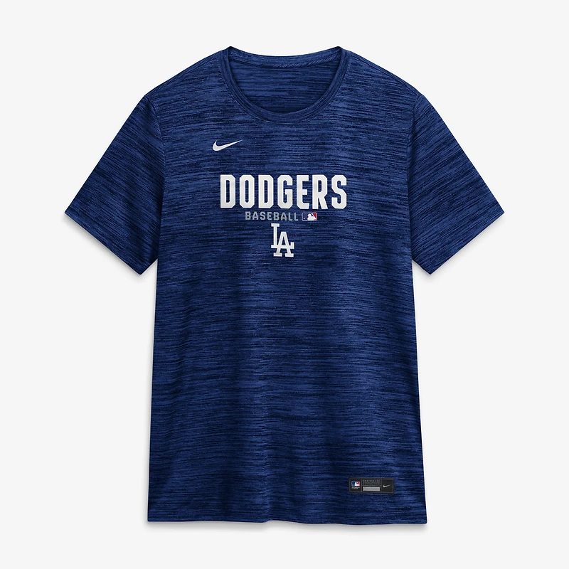 Women's Nike Royal Los Angeles Dodgers Authentic Collection Velocity Dri-FIT T-Shirt