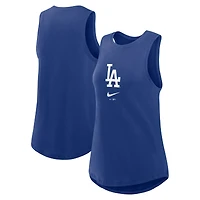 Women's Nike Royal Los Angeles Dodgers Legacy Icon High Neck Performance Tank Top