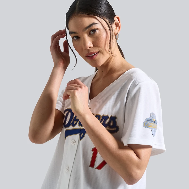 Women's Nike Shohei Ohtani White Los Angeles Dodgers 2026 Gold Collection Stadium Jersey