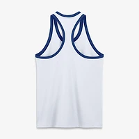 Women's Nike White Los Angeles Dodgers Tri-Blend Dri-FIT Racerback Tank Top
