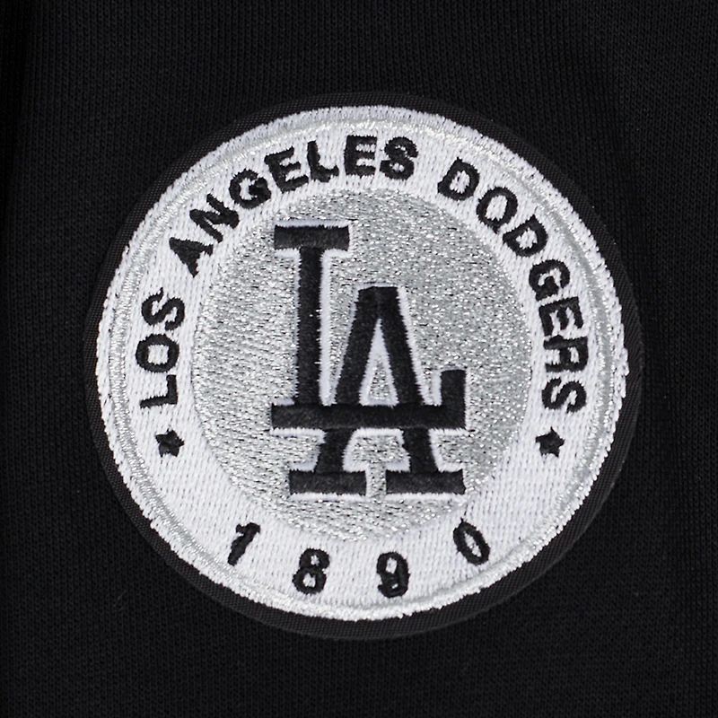 Sweat-shirt court à enfiler Pro Standard pour femme, noir, Los Angeles Dodgers Pearl