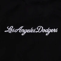 Sweat-shirt court à enfiler Pro Standard pour femme, noir, Los Angeles Dodgers Pearl