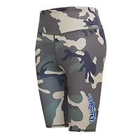 Short de vélo à imprimé intégral Pro Standard Camo Los Angeles Dodgers pour femmes
