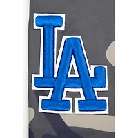 Short de vélo à imprimé intégral Pro Standard Camo Los Angeles Dodgers pour femmes