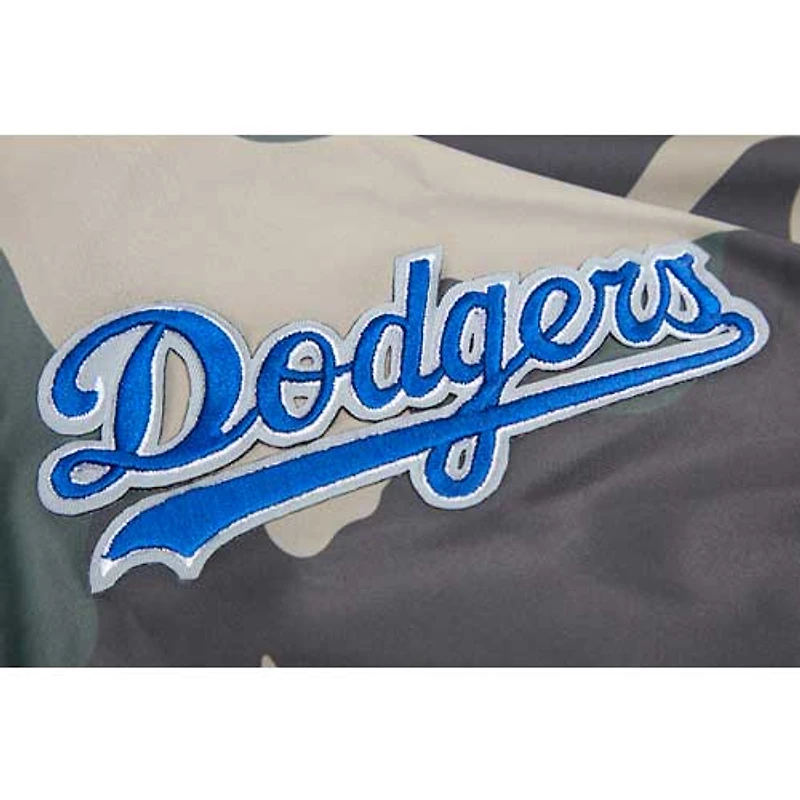 Short de vélo à imprimé intégral Pro Standard Camo Los Angeles Dodgers pour femmes