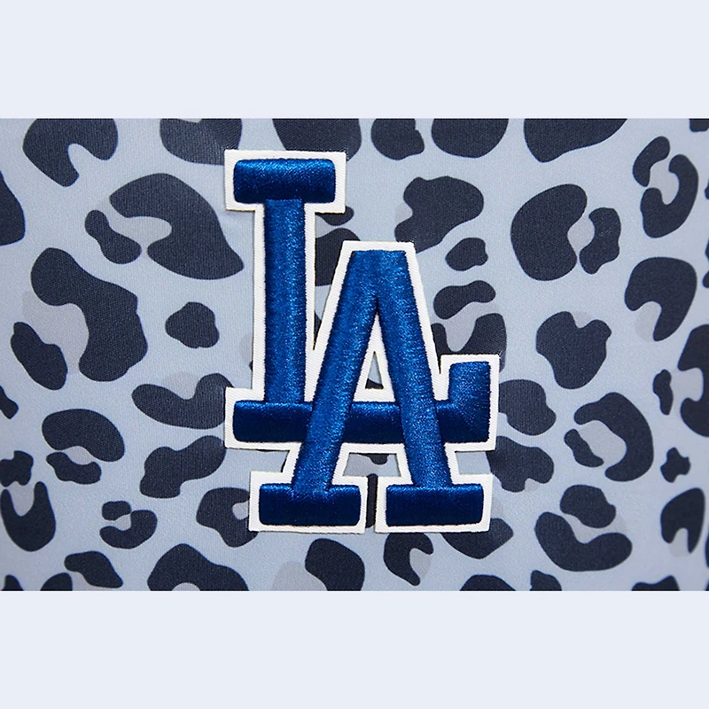 Legging Pro Standard léopard Los Angeles Dodgers imprimé sur toute la surface pour femme
