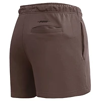 Women's Pro Standard Pink Los Angeles Dodgers Neutral Fleece Shorts