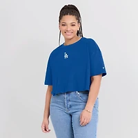T-shirt court super doux Fanatics Royal Los Angeles Dodgers Elements pour femmes