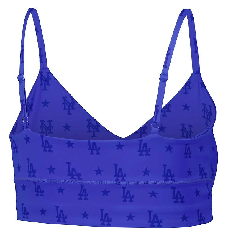 Women's Terez Royal Los Angeles Dodgers Active Bra
