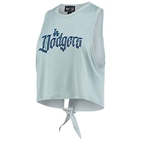 V118087 DODGRS BLUE FEMME TANK DOS OUVERT