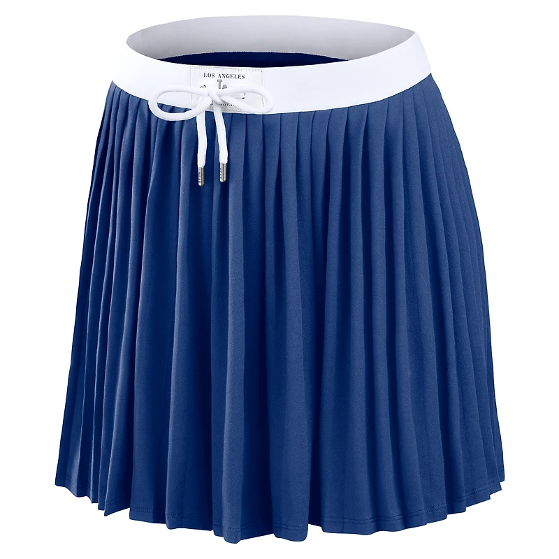 Women's WEAR by Erin Andrews  Royal Los Angeles Dodgers Pleated Skort