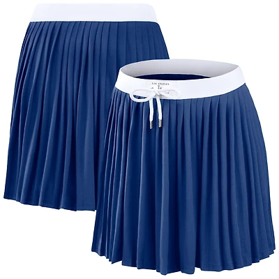 Women's WEAR by Erin Andrews  Royal Los Angeles Dodgers Pleated Skort
