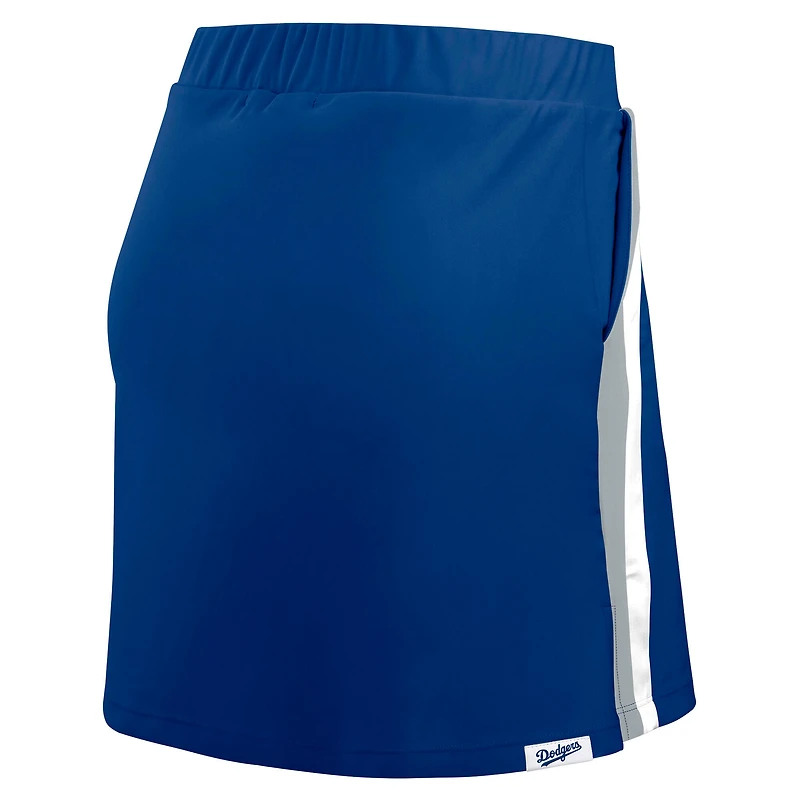 Women's WEAR by Erin Andrews Royal Los Angeles Dodgers Stripes Skort
