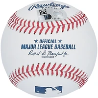 Ballon de baseball autographié par Yoshinobu Yamamoto des Dodgers de Los Angeles