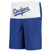 Clayton Kershaw Royal Los Angeles Dodgers Pandemonium Short avec nom et numéro pour jeune