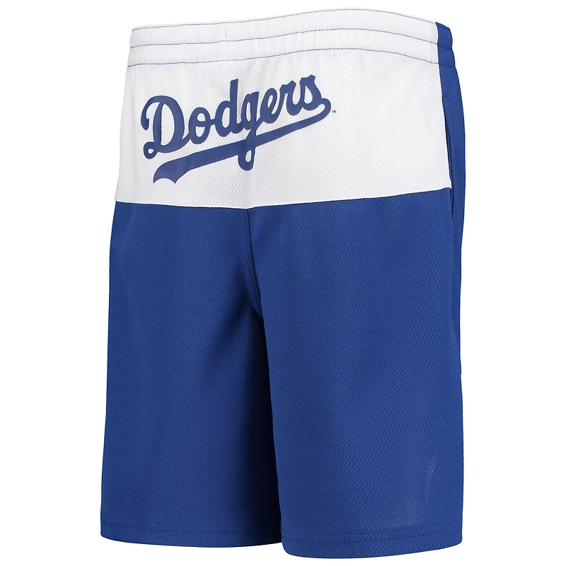 Clayton Kershaw Royal Los Angeles Dodgers Pandemonium Short avec nom et numéro pour jeune