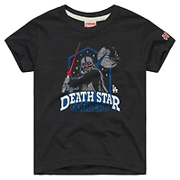 T-shirt Youth Homage Charcoal Los Angeles Dodgers Star Wars x MLB Côté Obscur