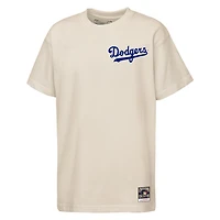 Youth Mitchell & Ness Jackie Robinson Natural Los Angeles Dodgers 42 For All T-Shirt