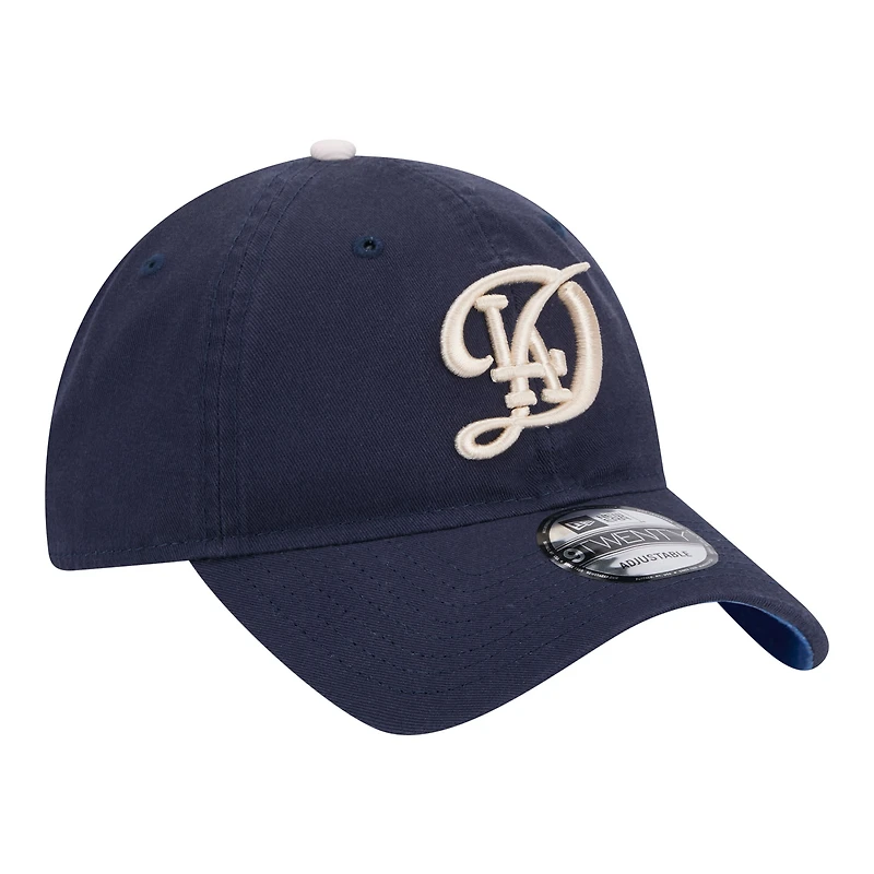Youth New Era Navy Los Angeles Dodgers City Connect 9TWENTY Adjustable Hat