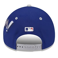 Youth New Era Royal/Gray Los Angeles Dodgers 2025 MLB Diamond Hero Edition A-Frame 9FORTY Adjustable Hat