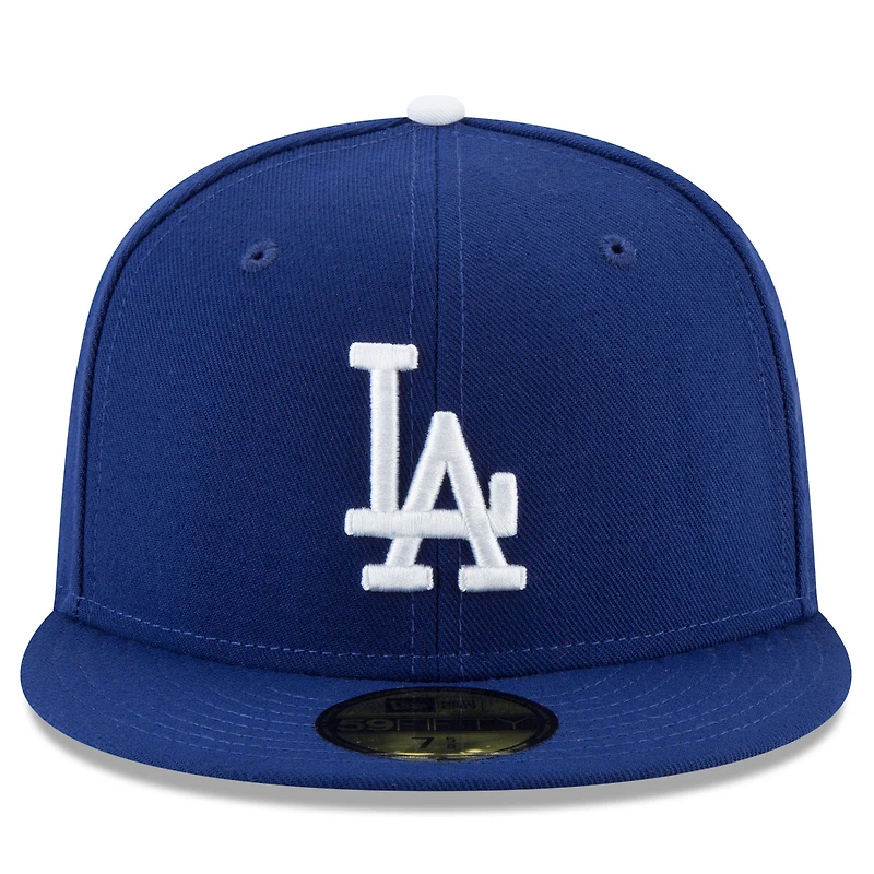 Youth New Era Royal Los Angeles Dodgers 2025 World Series Champions 59FIFTY Fitted Hat