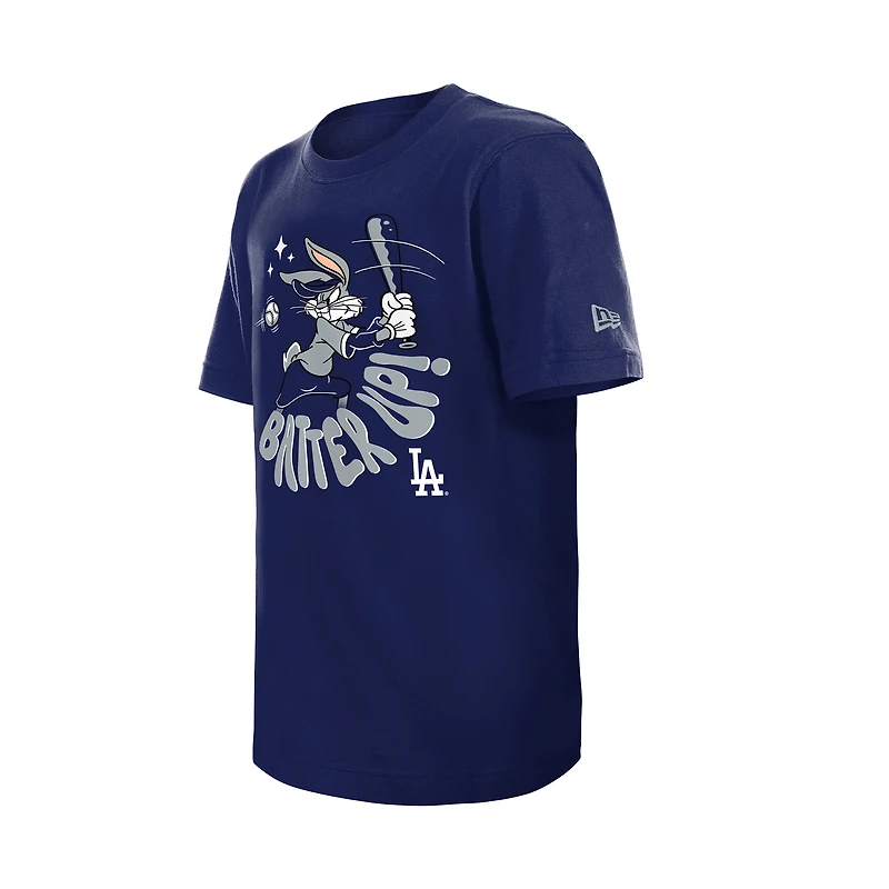 Youth New Era Royal Los Angeles Dodgers Looney Tunes T-Shirt