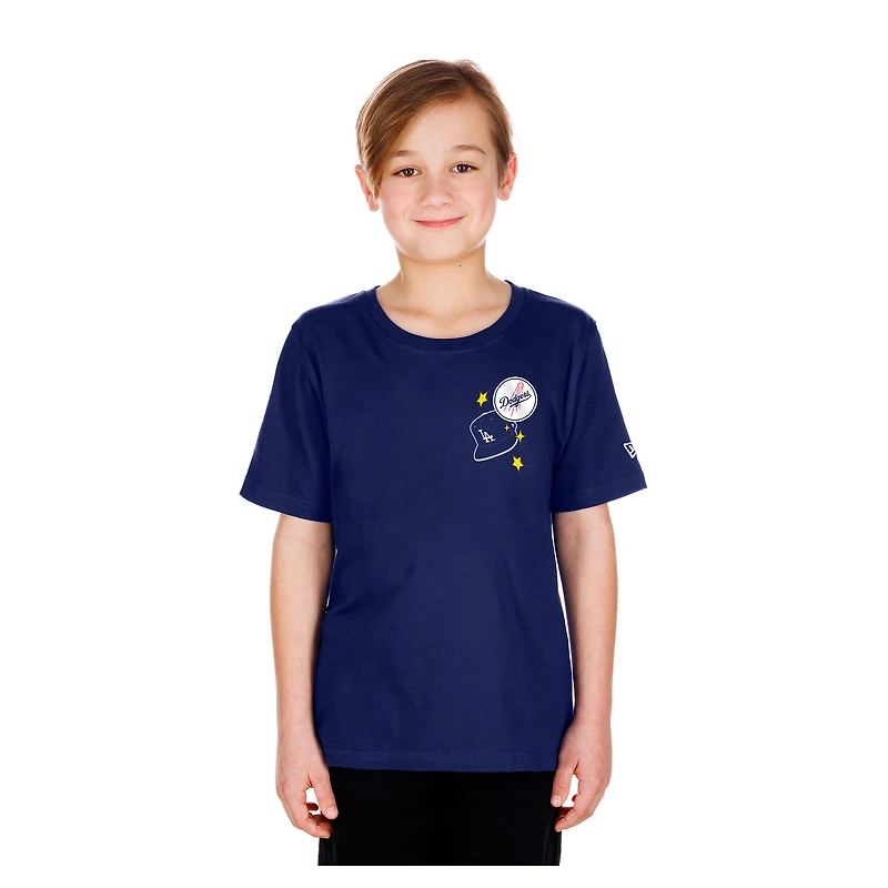 T-shirt New Era Royal Los Angeles Dodgers Stars & Cap pour jeune