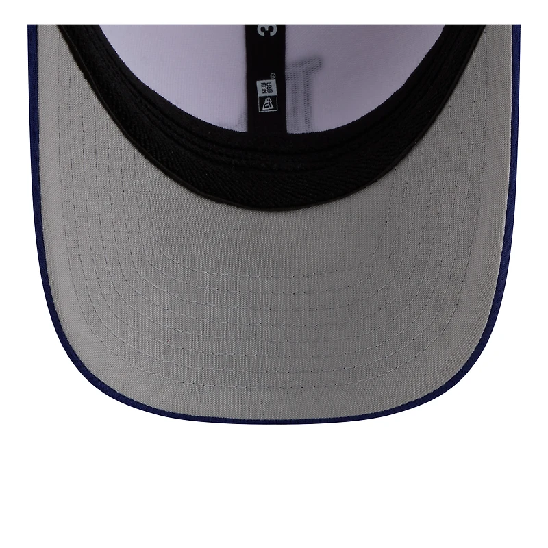 Casquette New Era Flex blanche/bleue Los Angeles Dodgers 39THIRTY M-Crown pour enfant
