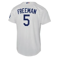 Maillot domicile Nike Freddie Freeman blanc pour enfant des Dodgers de Los Angeles