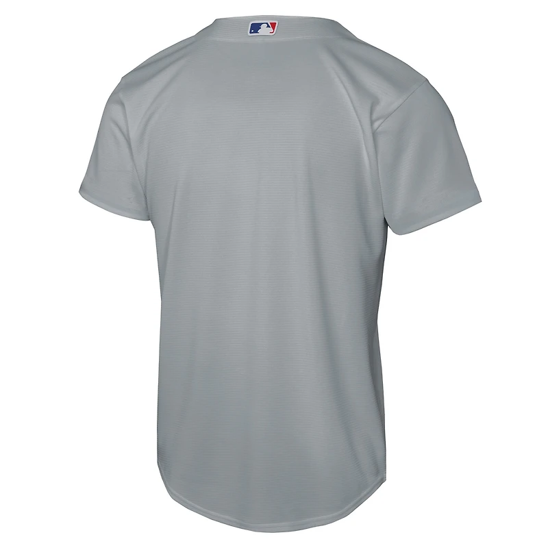 Youth Nike Gray Los Angeles Dodgers Alternate Replica Jersey