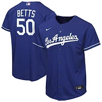 Youth Nike Mookie Betts Royal Los Angeles Dodgers Alternate Replica Jersey