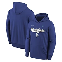 Youth Nike Royal Los Angeles Dodgers 2025 World Series Fleece Hoodie