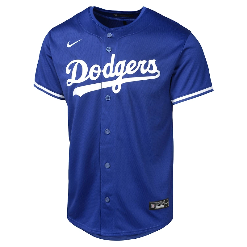 Maillot Nike Royal Los Angeles Dodgers Alternate Limited pour jeune