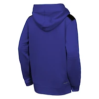Sweat à capuche Nike Royal Los Angeles Dodgers Authentic Collection Performance pour jeunes