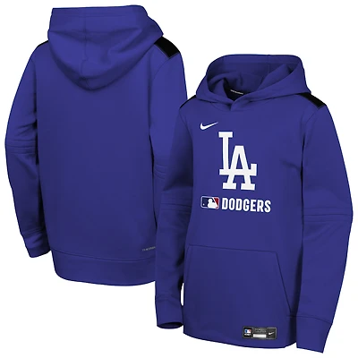 Sweat à capuche Nike Royal Los Angeles Dodgers Authentic Collection Performance pour jeunes