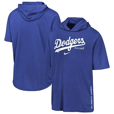 T-shirt à capuche Nike Royal Los Angeles Dodgers Dri-FIT pour jeunes