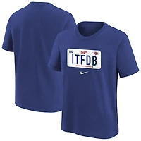 Youth Nike  Royal Los Angeles Dodgers Hometown Collection T-Shirt