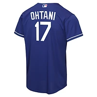 Maillot réplique alternatif Nike Shohei Ohtani Royal Los Angeles Dodgers pour jeunes