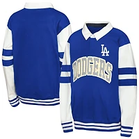 Youth Outerstuff  Royal Los Angeles Dodgers Big League Fielder MVP Fashion Sweatshirt