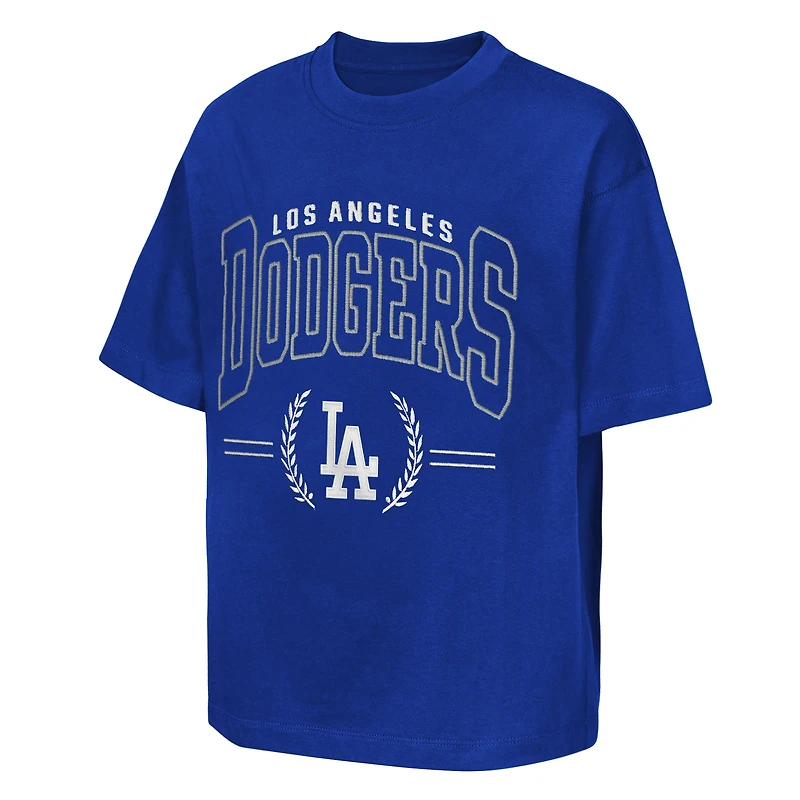 T-shirt premium Outerstuff Royal Los Angeles Dodgers pour jeunes